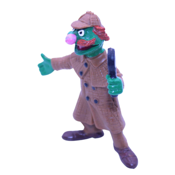 Sesamstraße Sherlock Hemlock PVC Figur – Vintage 80er | hoppla-stuff.de